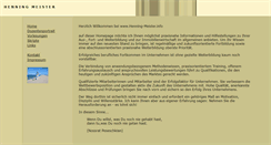 Desktop Screenshot of henning-meister.info